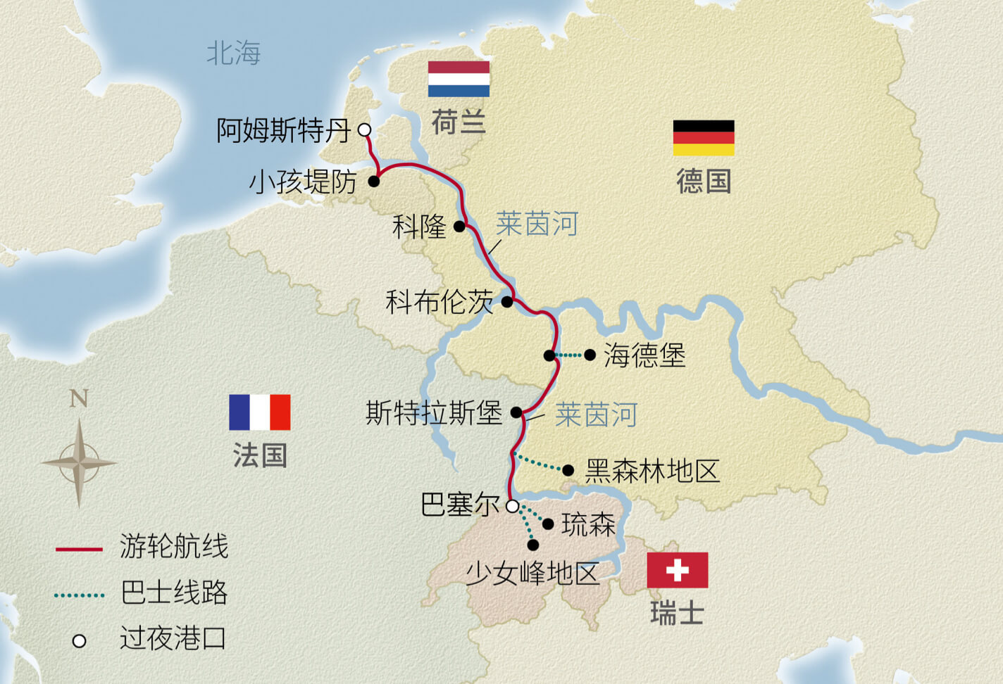 阿姆斯特丹、巴塞爾