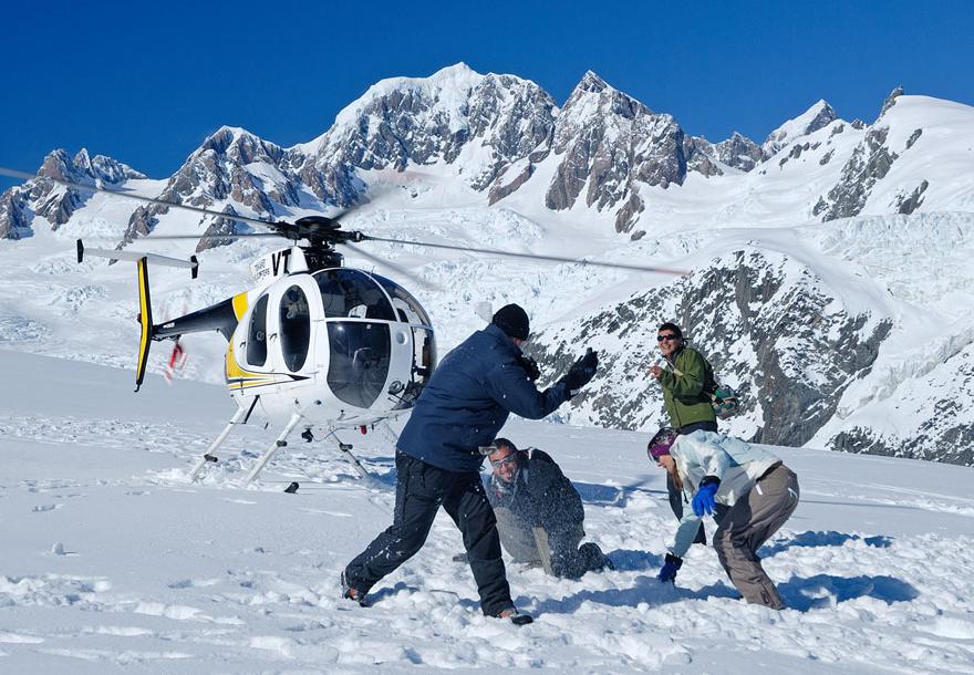 福克斯冰川小镇