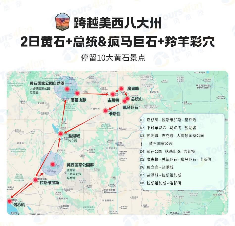 洛杉矶、拉斯维加斯